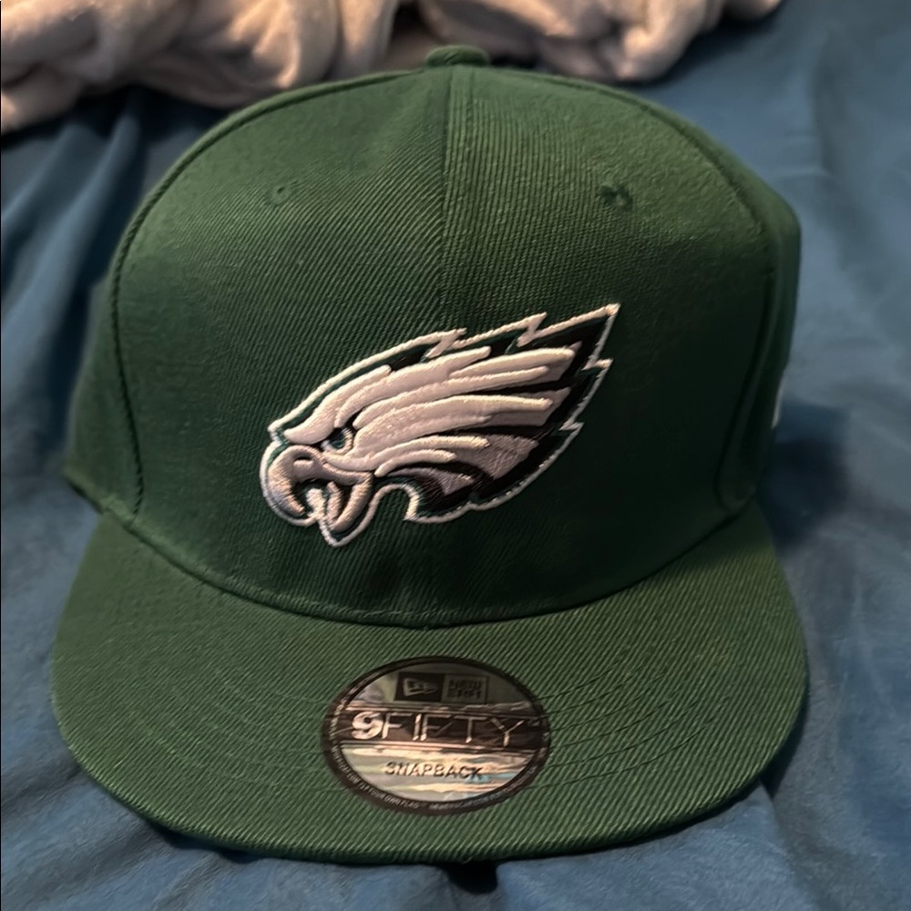 New Era Forest Green Snapback with Eagle Emblem